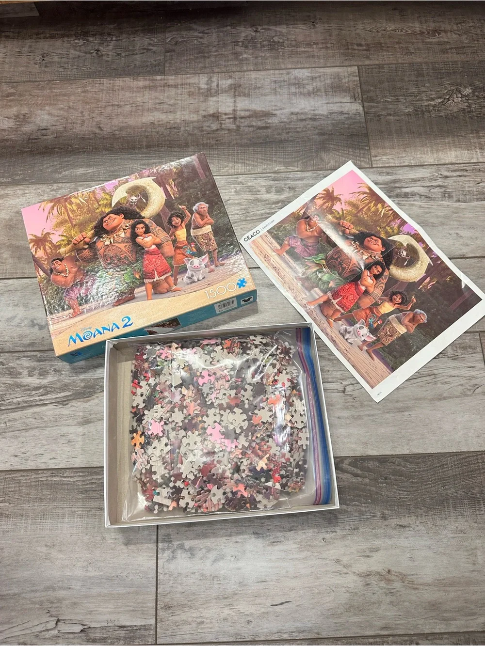 Disney Moana 2 Puzzle 1500 pieces